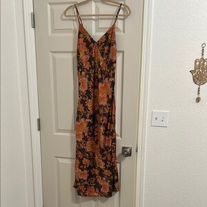 Floral Spaghetti Strap Dress